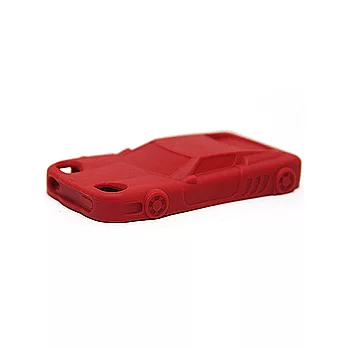 跑車造型iPhone 4/4S保護套-紅色