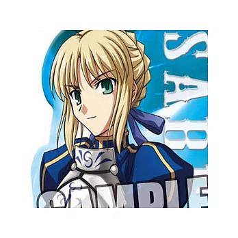 命運停駐之夜電影版徽章兩件組：SABER