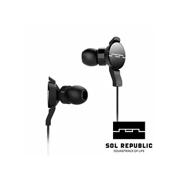 SOL REPUBLIC Amps 高階入耳式耳機/黑