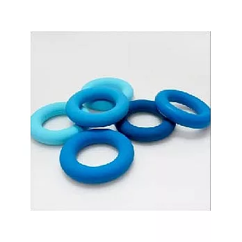 donugrip 甜甜握力圈-通用型握力器/漸層藍色(5入)
