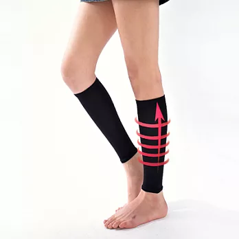 【OLady】合金鈦離子輕盈系列-420D塑小腿機能襪套
