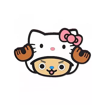 航海王 x KITTY - 喬巴造型杯墊