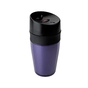《OXO》Mug 輕巧按壓隨行杯(紫)