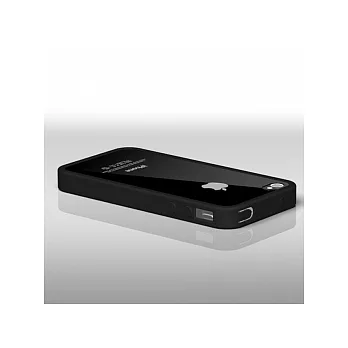 iPhone 4s/4 Zero5 Pro 二合一保護套殼-黑色