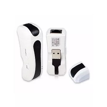 W906 口袋型兩用無線AP分享器(可切換無線網卡)-黑白