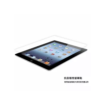 New iPad 抗刮增亮螢幕保護貼