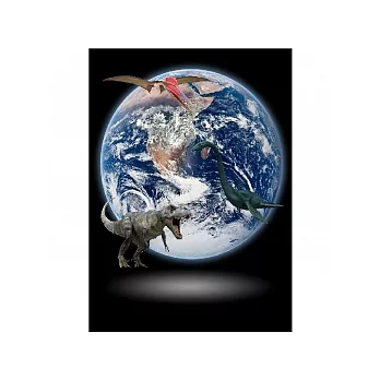 3D立體恐龍星球墊板-陸海空三霸(可當滑鼠墊/九九乘法表)