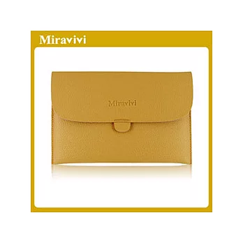 Miravivi 典雅信封造型7.7吋平板電腦皮革保護包-芥末黃芥末黃
