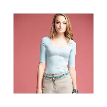 【Mirror米洛時尚】俏麗反摺休閒褲MIT台灣製造-卡M