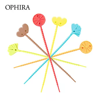 OPHIRA 造型萬用束帶 6入