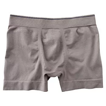 [MUJI 無印良品]男棉混立體拳擊內褲灰色M