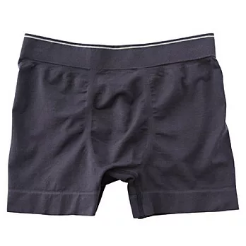 [MUJI 無印良品]男棉混立體拳擊內褲深藍M