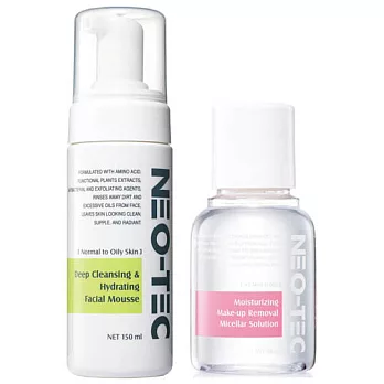 妮傲絲翠 深效淨緻潔顏慕斯促銷組