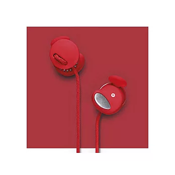 Urbanears 瑞典設計 Medis Plus系列耳機(蕃茄紅)~iPhone 專用耳機，可線控音量