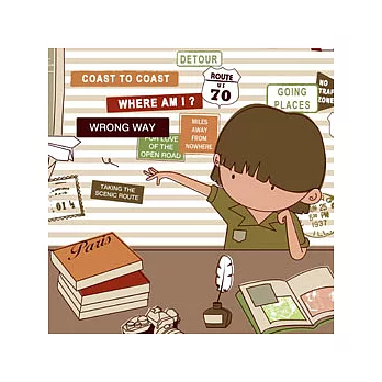 拼布布料-艾蜜莉旅遊日記組合