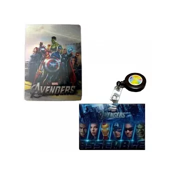 復仇者聯盟卡貼-變圖款(2)+伸縮卡套(1)