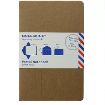 MOLESKINE 信封/8頁信卡(大型)/ Kraft