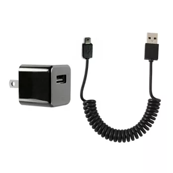 SALOM Micro USB傳輸線 + 手機充電器 (旅充) FOR HTC/ SAMSUNG/ MOTOROLA/ SONY/ MP3/ MP4 / 行動電源 / Charger