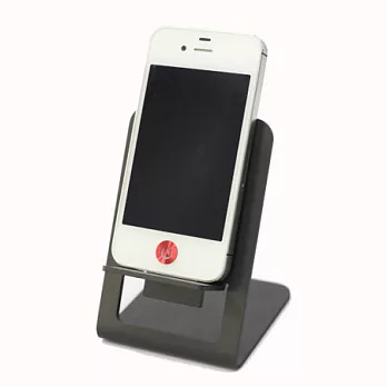 【NEW BOX】簡約風鋁合金手機座-黑