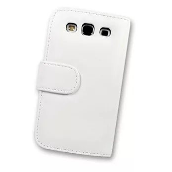  FOR SAMSUNG Galaxy S3 錢包皮套 白色