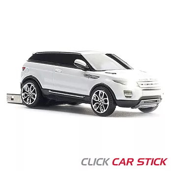 【Click Car Stick】RANGE ROVER EVOQUE 4GB 超跑隨身碟白