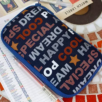 uhplus 夾心餅乾收納包(筆袋)- POP DREAM