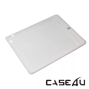 [CASE4U] New iPad/ iPad-3 矽膠保護套 (炫彩按鈕)白色
