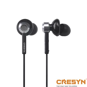 CRESYN 可立新 C510E 雙氣室後半開放式隔音耳機黑色