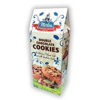 《Merba》摩巴頂級軟餅-雙層巧克力(200g)
