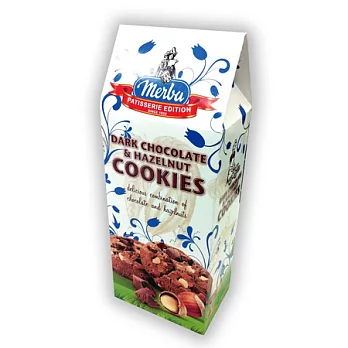 《Merba》摩巴頂級軟餅-黑巧克力榛果(200g)