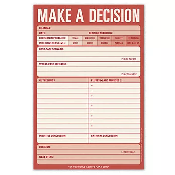 duo - Make a Decision 筆記