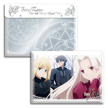 Fate/Zero-橫式資料袋-雪花白