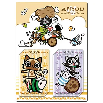 魔物獵人 艾路悠遊卡貼(2入)