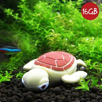 卡樂創意KaloDesign 16G 造型隨身碟 耗呆系列(海龜)微量射出矽膠工藝海龜