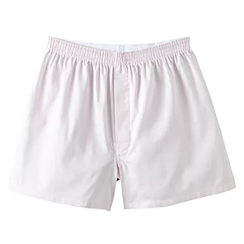 [MUJI 無印良品]男棉布帛平口內褲M粉紅