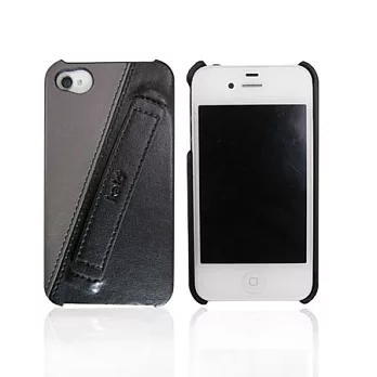 卡樂創意KaloDesignEasy Hold雙色皮革保護殼黑色