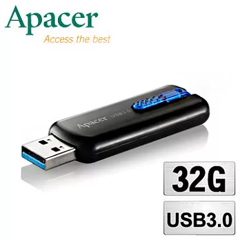 Apacer 宇瞻 AH354 32GB U型 隨身碟 USB3.0