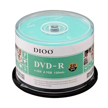 DIOO 海洋版 16X DVD-R 100片桶