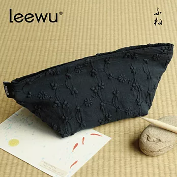 leewu 筆岸系列‧小藍槳船型筆袋