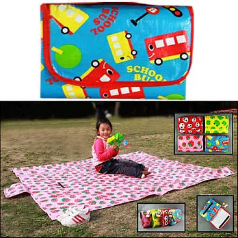 【kids zoo】童趣造型系列野餐墊車車