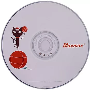 Maxmax 玩球貓CD-R白金片(50片)