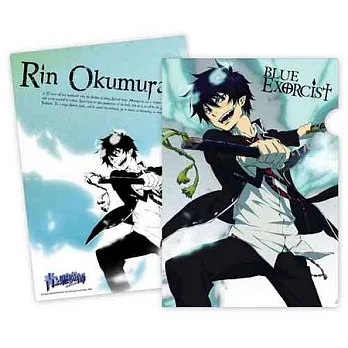 青之驅魔師-L型資料夾A款(燐)