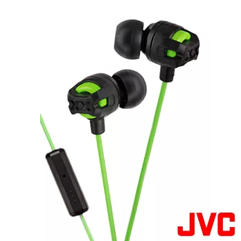 JVC HA-FR201高音質密閉型立體聲耳機-附Mic(共六色可選)綠色