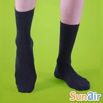 sunair 第三代健康除臭襪 時尚紳士襪 (深灰)