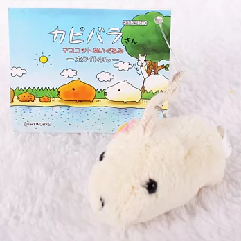 Kapibarasan 水豚君小花造型吊飾米