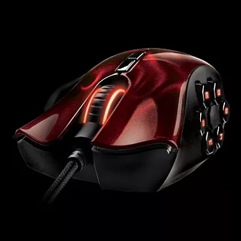 Razer Naga Hex 紅峰劍紅色