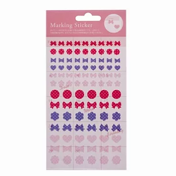 MARK’S 日誌專用可愛透明小貼紙(兩張入)(C)