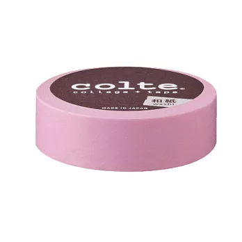 Colte 天馬紙膠帶 素色款－淡粉紅