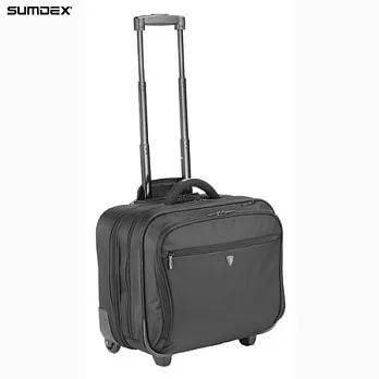 【SUMDEX】POR-359 Concept E - 拉桿式電腦公事包 15.4＂灰色