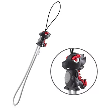 BONE / Dragon Strap 小龍防刮彈力吊繩 黑色